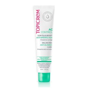 TOPICREM AC CONTROL balansuojamasis kremas mišriai-riebiai odai, 40ml