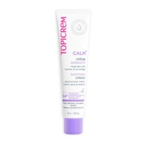 TOPICREM CALM+ raminamasis kremas jautriai dirgliai veido odai, 40ml