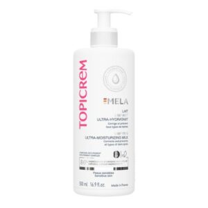 TOPICREM MELA drėkinamasis apsauginis kūno losjonas SPF15, 500ml