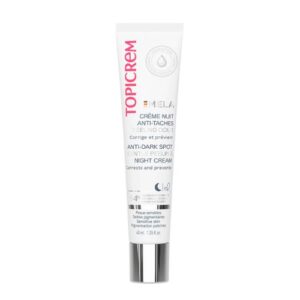 TOPICREM MELA skaistinamasis šveičiamasis naktinis kremas, 40ml
