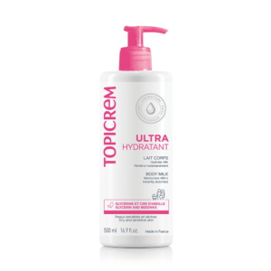 TOPICREM Ultra-Moisturizing Body Milk - Drėkinamasis kūno losjonas, 500 ml
