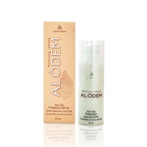 ANNA LOTAN ALODEM apsauginis veido kremas jautriai odai SPF30, 50 ml