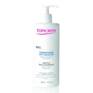 TOPICREM PH5 Gentle Milk Shampoo - Švelnus kreminis šampūnas PH5, 500 ml