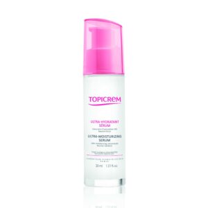 TOPICREM Hydra+ Ultra-Moisturizing Serum -  Drėkinamasis veido serumas, 30 ml