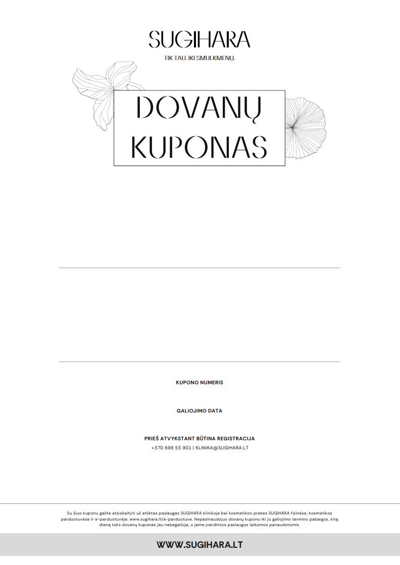 Dovanų kuponas