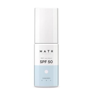 MATH Drėkinantis mineralinis SPF50 losjonas nuo saulės ir pigmentinių dėmių